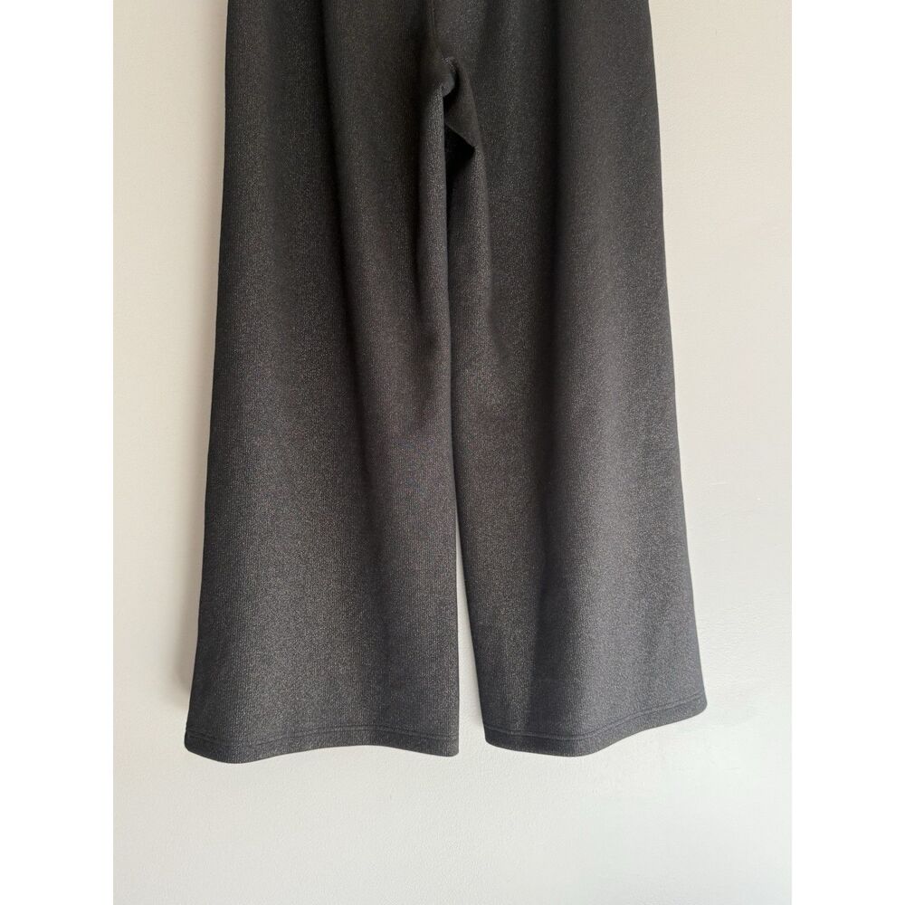 Spanx Air Essentials Wide Leg Shimmer Metallic Pull On Comfort Soft Size Large - Picture 8 of 16